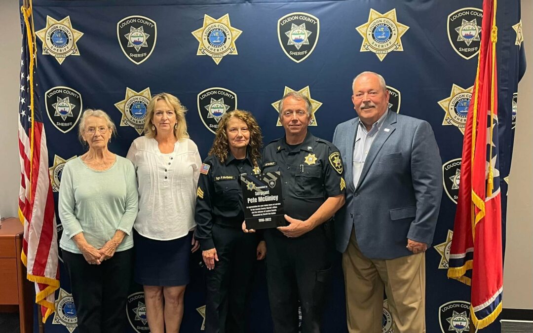 LCSO Bids Farewell To Two Veteran Deputies