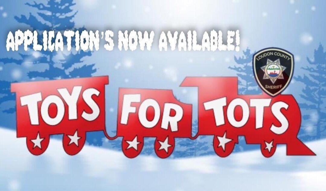 LCSO Toys for Tots Applications Now Available