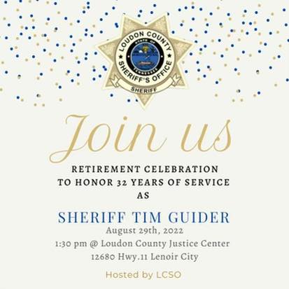 Celebration of Timothy Guider