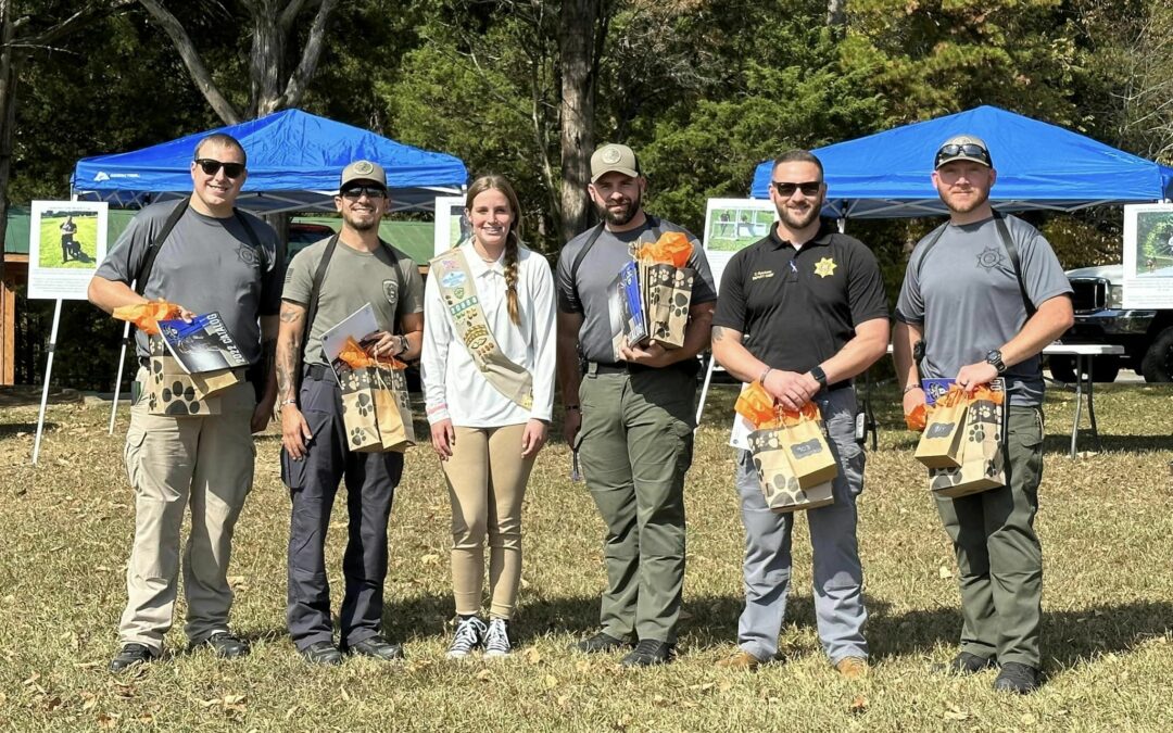 Girl Scout Gold Award Project Shows Off LCSO K9 Unit