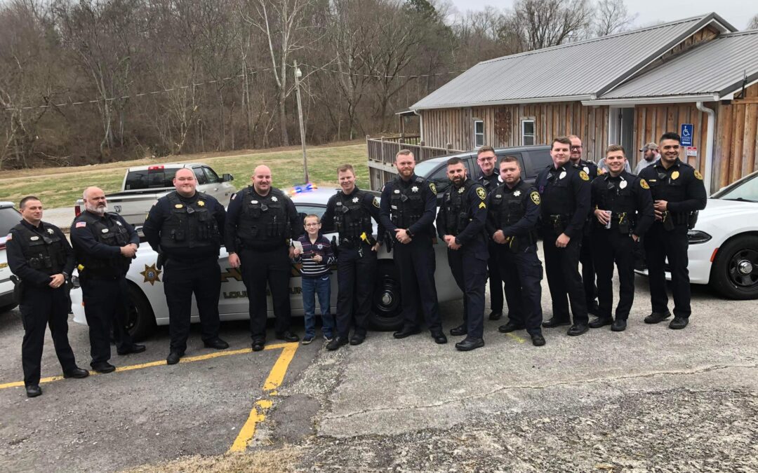 Surprise Birthday Visit by Local Law Enforcement