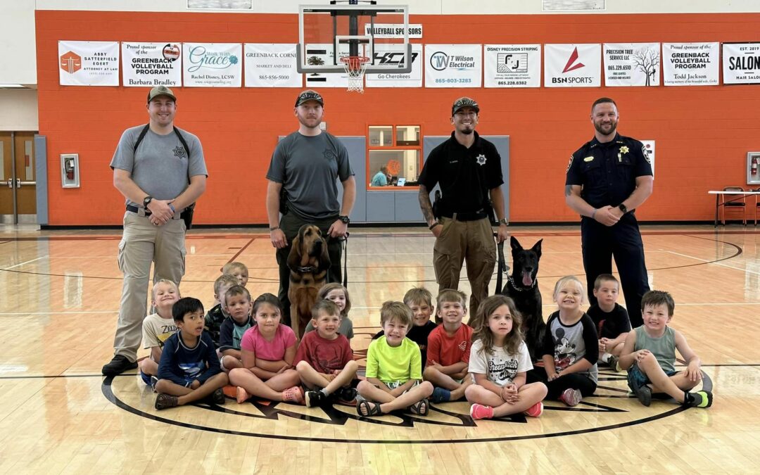 LCSO K-9s Conduct Demo and Receive Treats as a Part of Police Week