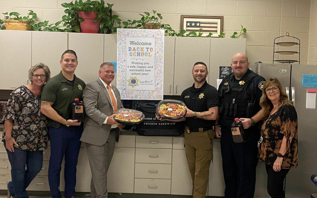 Sheriff Davis and Staff Provide Breakfast for Teachers and Faculty