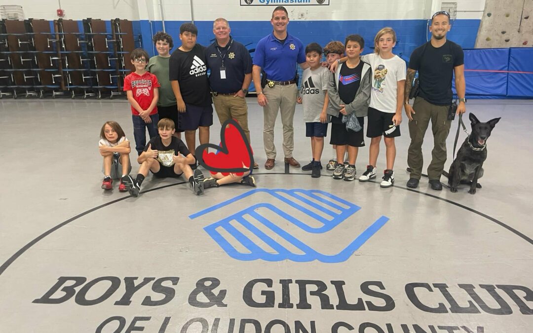 LCSO Visits Boys & Girls Club of Loudon County