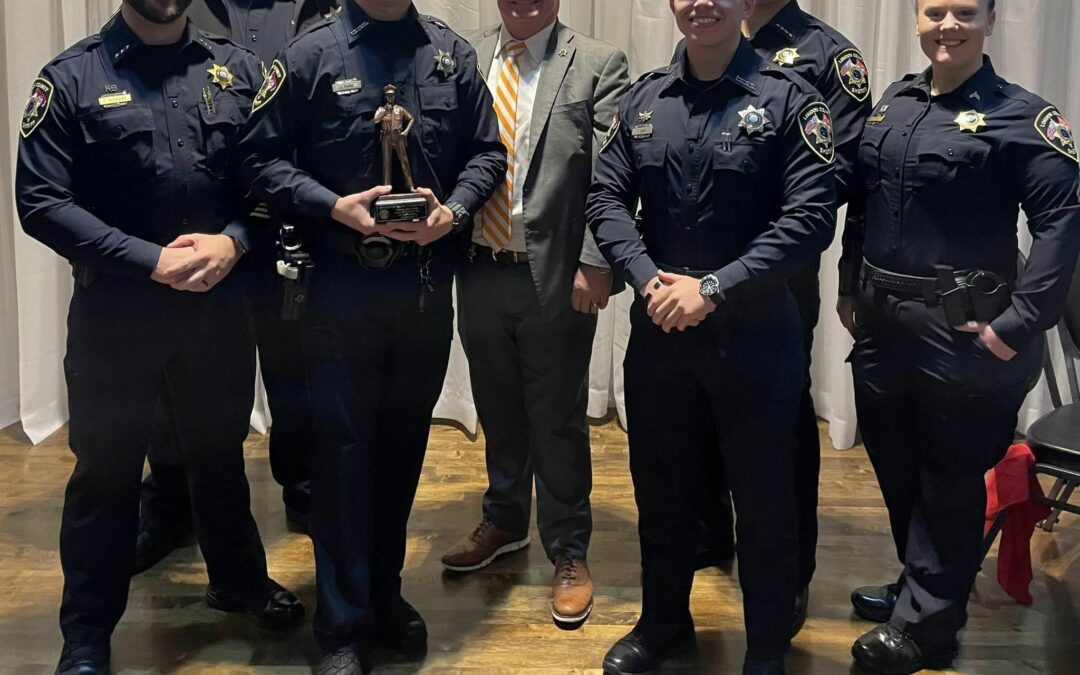 LCSO Deputy Receives Award from Tennessee Highway Safety Office