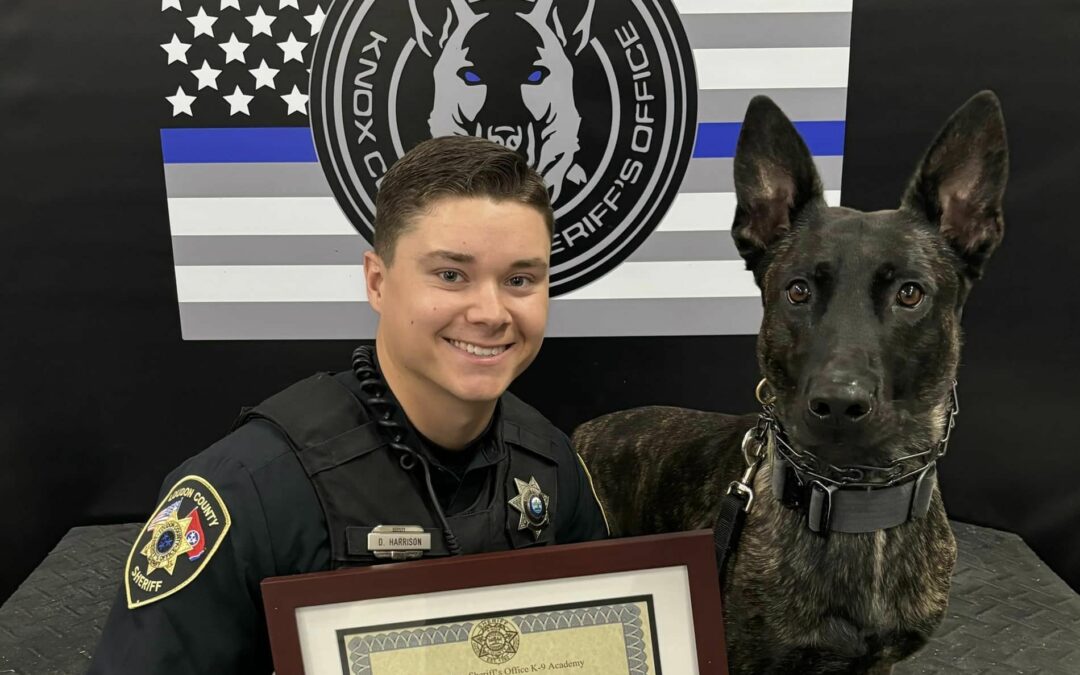 Loudon County Sheriff Introduces New K9 Team, Celebrates Completion of Training Certification