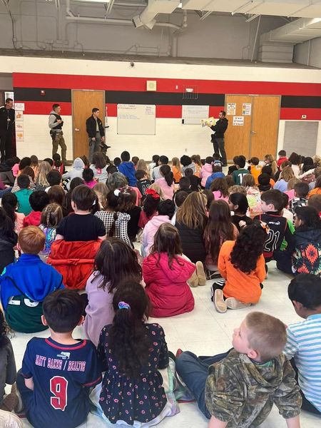 LCSO Deputies and K9s Participate in Read Across America Week