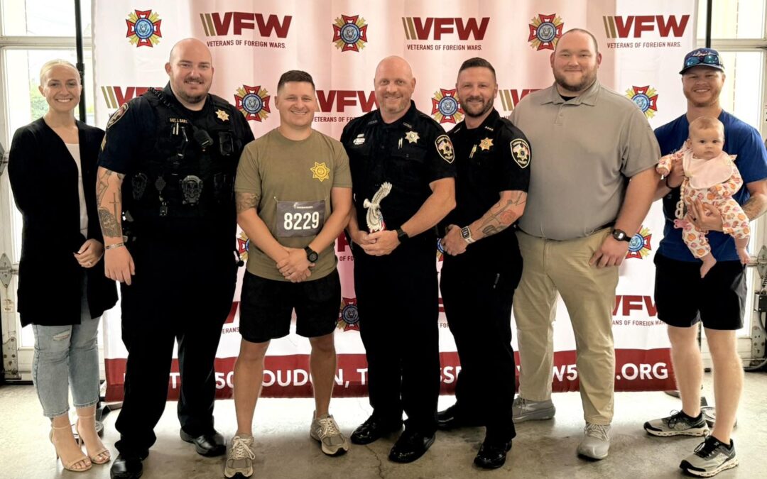Deputy Chris Goad awarded VFW First Responder of the Year