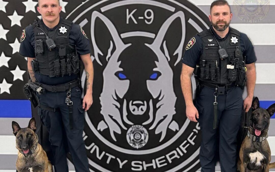 Two New LCSO K-9 Teams Certified