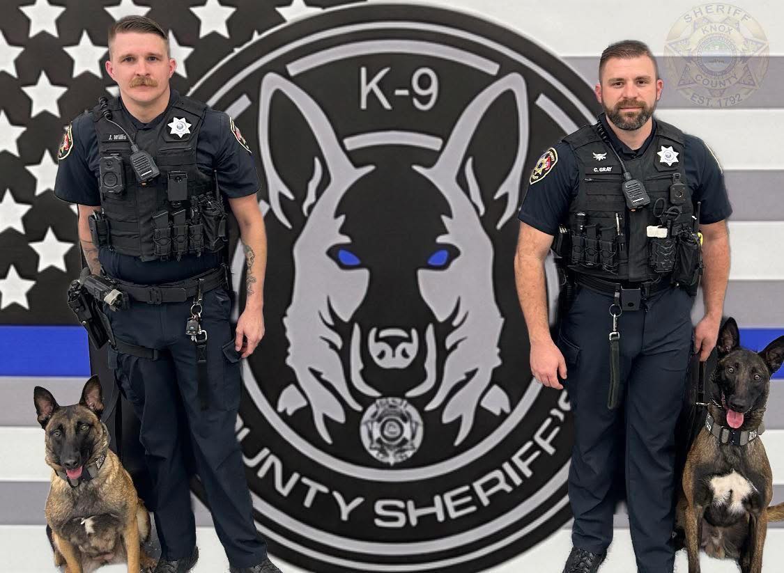 Two New LCSO K-9 Teams Certified