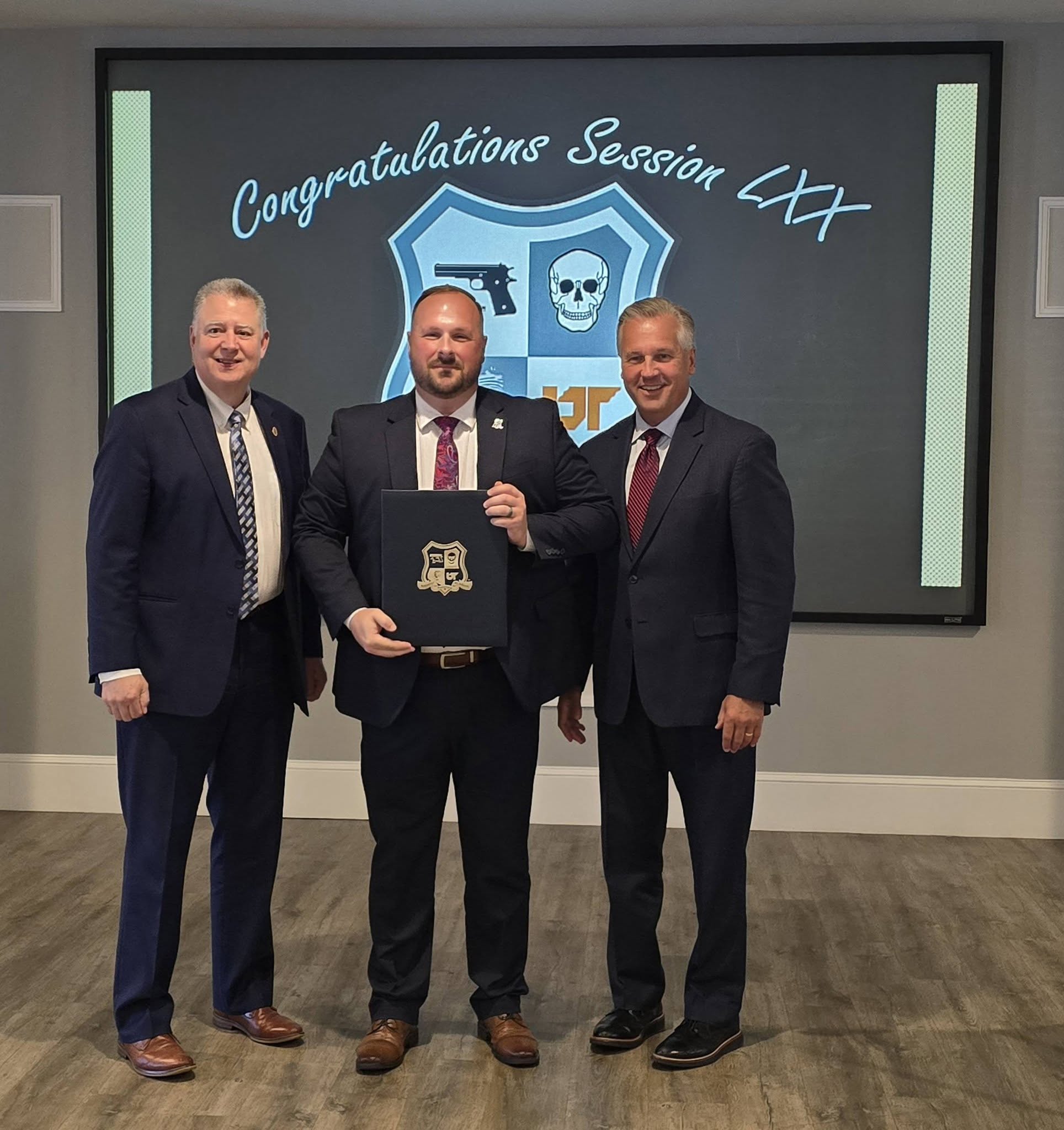 Sergeant Detective Marty Branam Graduates Prestigious National Forensic Academy
